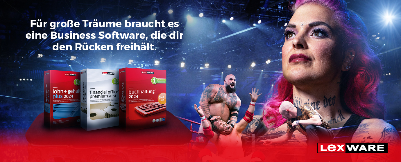 Lexware Business Software für große Träume